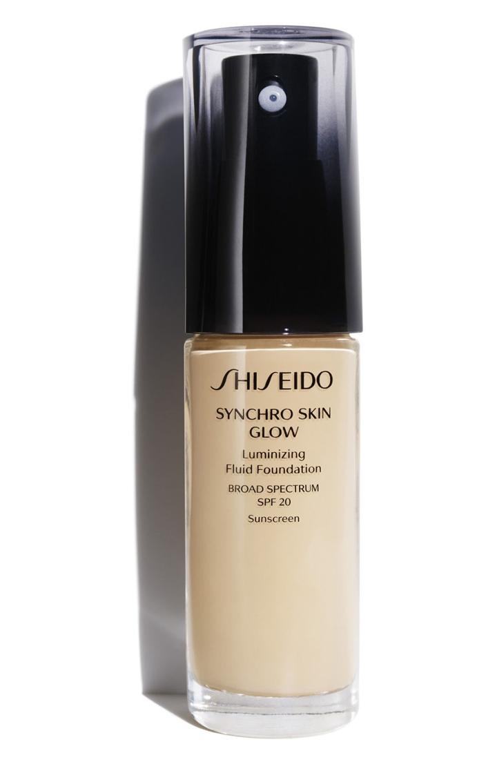Shiseido Synchro Skin Glow Luminizing Fluid Foundation Broad Spectrum Spf 30 - G2