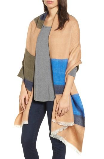 Women's Vince Camuto Pop Block To Block Wrap, Size - Green