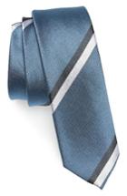 Men's The Tie Bar Ad Stripe Silk Tie
