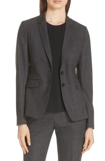 Women's Boss Jesulea Static Wool Jacket - Black