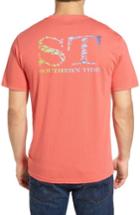 Men's Southern Tide School Of Fish Graphic T-shirt - Red