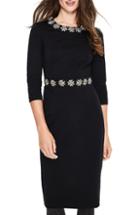 Women's Boden Matilda Crystal Embellished Dress - Black