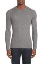 Men's Atm Anthony Thomas Melillo Merino Wool Sweater - Grey
