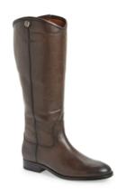 Women's Frye Melissa Button 2 Knee High Boot .5 Wide Calf M - Brown
