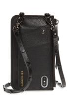 Bandolier Jane Leather Iphone X/xs Crossbody Case & Pouch Set - Black