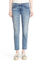 Women's Current/elliott 'the Stiletto' Star Print Skinny Jeans - Blue