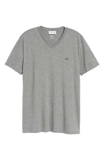 Men's Lacoste Pima Cotton T-shirt (m) - Grey