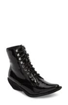 Women's Jeffrey Campbell 'elmcroft' Lace-up Bootie M - Black