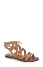 Women's Sam Edelman Gemma Lace-up Sandal .5 M - Brown
