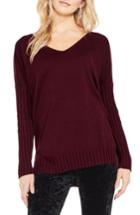 Women's Vince Camuto Ribbed Sleeve Sweater