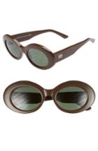 Women's Balenciaga 51mm Oval Sunglasses -