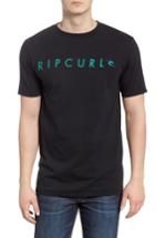 Men's Rip Curl New Wave Classic T-shirt - Black