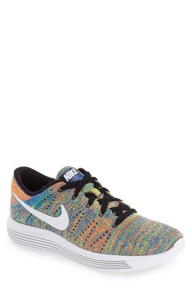 Men's Nike 'lunarepic Low Flyknit' Running Shoe M - Black