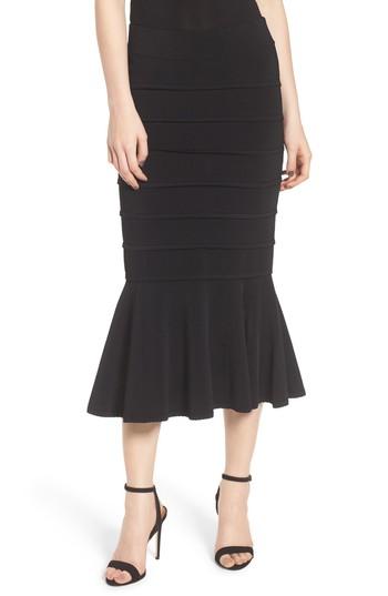 Women's Chelsea28 Trumpet Skirt, Size - Black