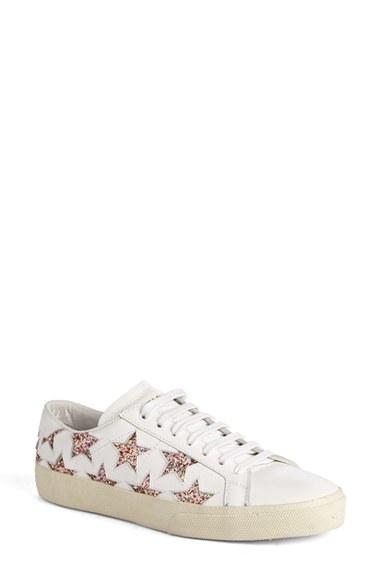 Women's Saint Laurent Classic Court Sneaker .5us / 39.5eu - White