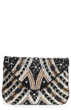 Sole Society Beaded Clutch -