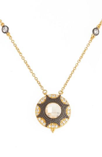 Women's Freida Rothman Round Pendant Necklace
