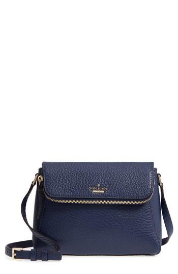 Kate Spade New York Carter Street - Berrin Leather Crossbody Bag - Blue
