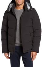 Men's Vince Camuto Convertible Down & Feather Puffer Jacket, Size - Black