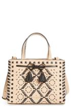 Kate Spade New York Woven Small Hayes Street - Isobel Leather Satchel -