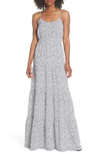 Women's Michael Michael Kors Tiered Maxi Dress - White
