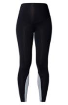 Women's Noppies Over The Belly Maternity Sport Leggings /xx-large - Black