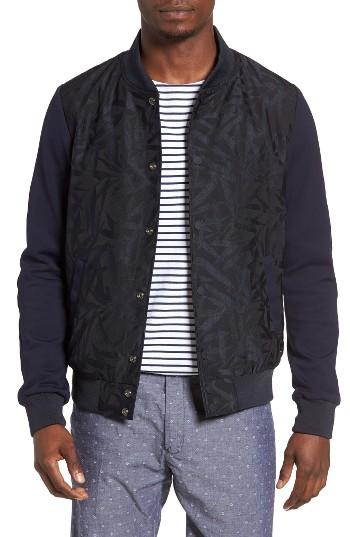 Men's Scotch & Soda Contrast Print Bomber Jacket