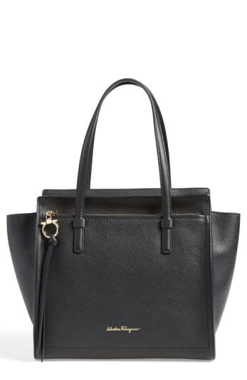Salvatore Ferragamo Small Calfskin Leather Tote -