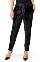 Women's J Brand Marlee Velvet Pants - Black