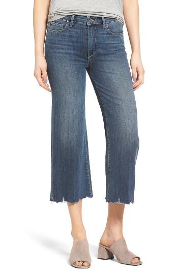 Women's Paige Legacy - River High Waist Crop Wide Leg Jeans