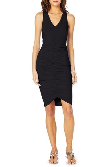Women's Michael Stars Ruched Tank Dress - Black