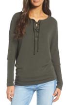 Women's Cupcakes And Cashmere Danton Lace-up Sweatshirt