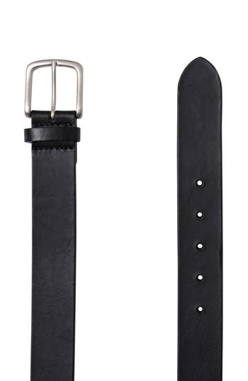 Men's Rodd & Gunn Treble Cone Leather Belt - Nero