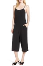 Women's 1.state Spaghetti Strap Culotte Jumpsuit, Size - Black