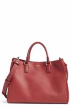 Serapian Milano Lorelei Cachemire Tote - Red