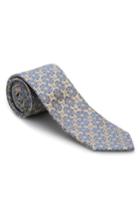 Men's Robert Talbott Floral Medallion Silk Tie, Size - Yellow