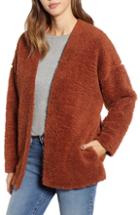 Women's Socialite Cozy High Pile Fleece Jacket - Brown