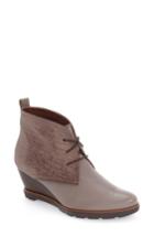 Women's Hispanitas 'harmonie' Lace-up Wedge Bootie Us / 38.5eu - Brown