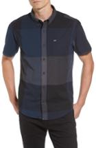 Men's Hurley Thompson Print Woven Shirt - Blue