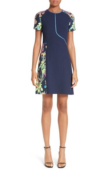 Women's Jason Wu Colorblock Jacquard Sheath Dress
