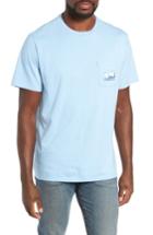 Men's Vineyard Vines Flats Fishing Pocket T-shirt - Blue