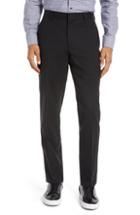 Men's Nordstrom Men's Shop Tech-smart Trim Fit Stretch Wool Travel Trousers