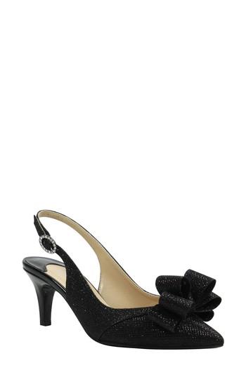 Women's J. Renee Gabino Slingback Pump .5 B - Black