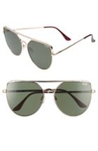 Women's Quay Australia X Jasmine Sanders Santa Fe 65mm Aviator Sunglasses -
