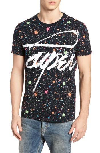 Men's Superdry Crew Paint T-shirt - Blue