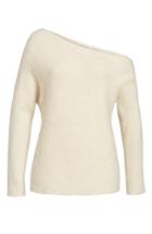Women's Treasure & Bond One-shoulder Ribbed Sweater, Size - Beige