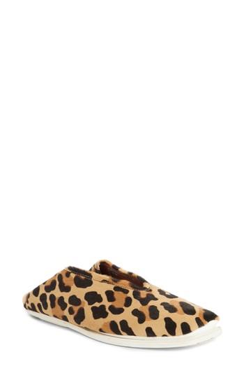 Women's Proenza Schouler Genuine Calf Hair Convertible Loafer Us / 37eu - Brown