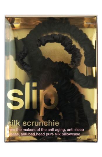 Slip(tm) For Beauty Sleep 6-pack Slipsilk(tm) Skinny Hair Ties, Size - Black