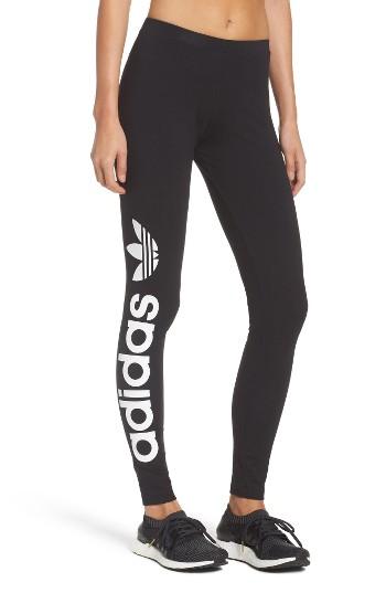 Women's Adidas Originals Linear Leggings - Black