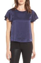 Women's Amour Vert Leah Silk Top - Blue